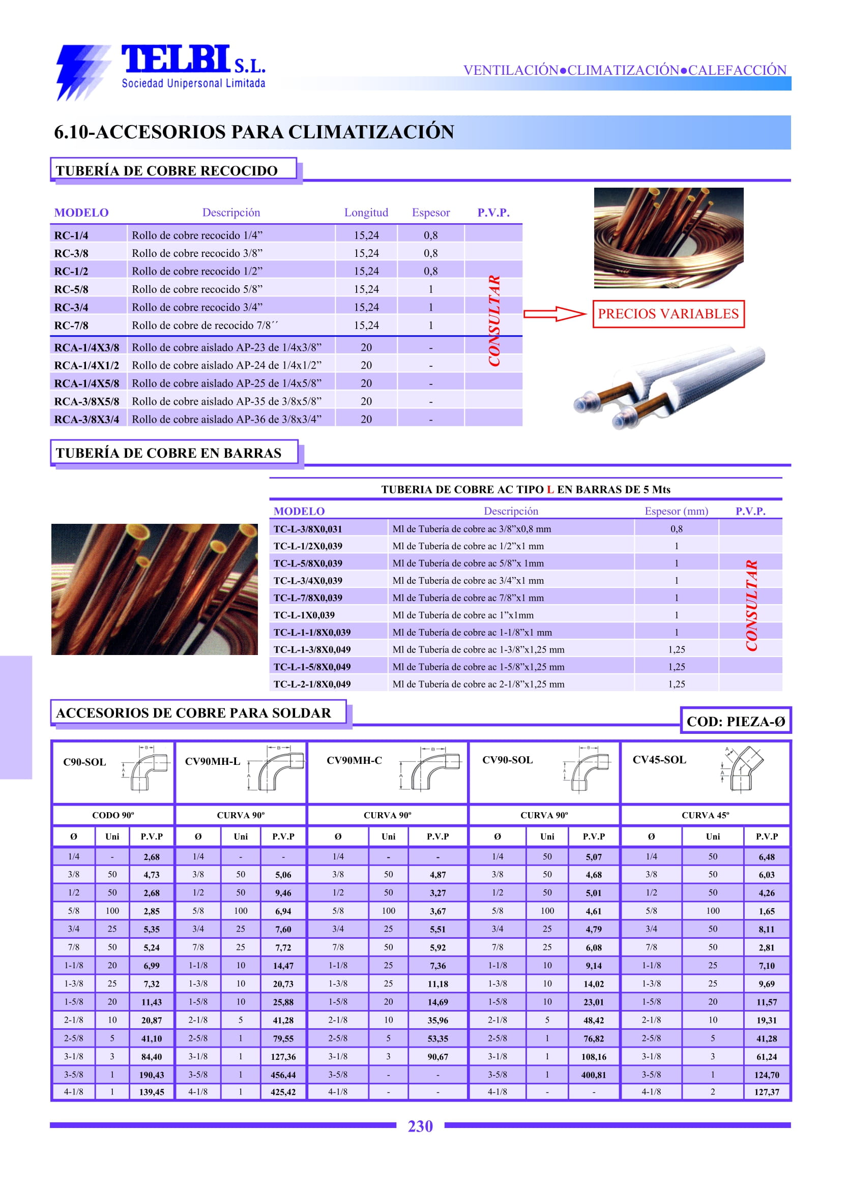 Catalogo Telbi