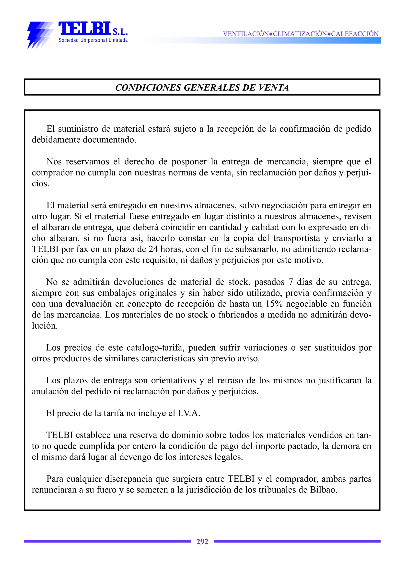 Catalogo Telbi